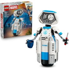 Lego® ǀ Marvel Fantastik Dörtlü H.e.r.b.ı.e. 76339 - 10 Yaş Üzeri Çocuklar Için Aksesuarlar Içeren Oyuncak Yapım Seti (747 Parça)