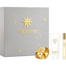 Paco Rabanne Lady Million Edp 50 ml + Edp 10 ml + 100 ml Body Lotion Kadın Parfüm Seti