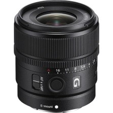 Sony E 15MM F/1.4 G Lens