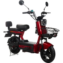 Stmax Power x Elektrikli Moped Kırmızı