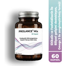 Pharmaleaf Prolance Mix 60 Kapsül – 5’li Probiyotik + Prebiyotik Destek | Sindirim ve Bağışıklık Takviyesi