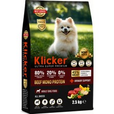 Klicker Ultra Super Premium Biftekli Mono Protein Yetişkin Köpek Maması 12 kg