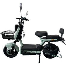Stmax Power x Elektrikli Moped Mint Yeşili