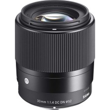 Sigma 30MM F/1.4 Dc Dn Contemporary Lens (Sony E)