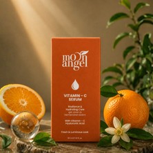 Moon Angel Vitamin C Serum (Hyaluronik Asit) Aydınlatıcı Cilt Tonu Eşitleyici Bakım Serumu 30 ml