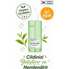 Avca Cica ve Yeşil Çay Özlü Yatıştırıcı Ampul - True Calming Cica Tea Tree Rebalancing Soothing Ampoule 100 ml