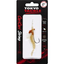 Tokyo Tackle Caricari Shrimp 5cm 3.7gr Baby Silikon Karides Lrf Sahte Yem (Renk : TT044)