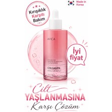 Avca Kolajen Destekli Kırışıklık Karşıtı Peptit Ampul - Wrinkle Care Collagen Ampoule Serum 100 ml