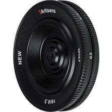 7ARTISANS 18MM F6.3 Mark Iı Mf Aps-C Lens (Sony E Mount)