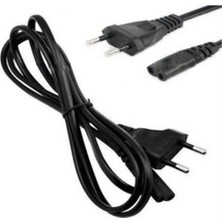 Tastech 1.5 Metre Teyp Fişi 220V 2.5A Power Güç Notebook Adaptör Radio Işıldak Kablosu