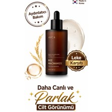 Avca Pirinç Özlü ve Niacinamide Içeren Aydınlatıcı Leke Karşıtı Ampul - True Glow Rice & Niacinamide Dark Spot Brightening Ampoule Serum 100 ml