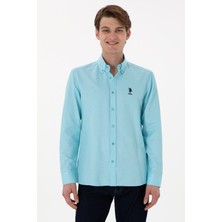 U.S. Polo Assn. Dokuma Uzun Kol Slim Fit Gömlek 2084085