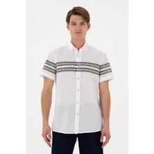 U.s. Polo Assn. Erkek Kısa Kollu Regular %100 Pamuk Gömlek 2172106
