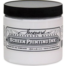 Jacquard Professional Screen Ink Serigrafi Mürekkebi 0,47L Super Opaque White 119