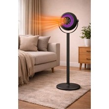 Tastech Ayaklı Isıtıcı Fan 800W Sessiz Çalışma Hızlı Isıtma Aşırı Isınma Koruma Ayarlanabilir 4 Boy