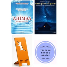 Arıtan Yayınevi Ahimsa-Hakikat Yolunda - Vesile Bolaç + Kuzey Işıklarının Şarkısı + Telefon Tutucu