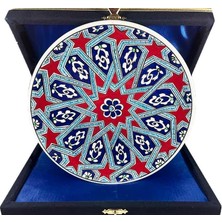Çini Evi Iznik Çini Tabak  Selçuklu Yıldızı Desenli 18 cm