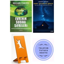 Arıtan Yayınevi Evrenin Sudaki Şifreleri - Masaru Emoto + Kuzey Işıklarının Şarkısı + Telefon Tutucu