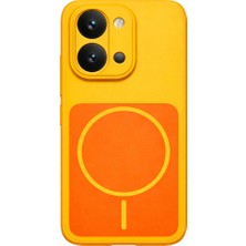 Nanospace Xiaomi Poco X8 Pro Kılıf M-Safe Şarj Özellikli Meta Kapak Kılıf