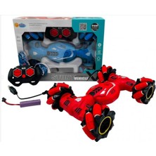 Tastech Drift Araba Yan Yan Giden LED Işıklı Uzaktan Kumandalı 360 Derece Dönen Stunt Rc Araba