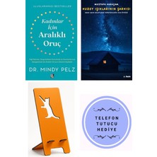 Diyojen Yayıncılık Kadınlar Için Aralıklı Oruç - Mindy Pelz + Kuzey Işıklarının Şarkısı + Telefon Tutucu
