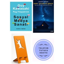 Mediacat Yayınları Sosyal Medya Sanatı - Guy Kawasaki + Kuzey Işıklarının Şarkısı + Telefon Tutucu