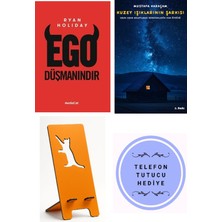 Mediacat Yayınları Ego Düşmanındır - Ryan Holiday + Kuzey Işıklarının Şarkısı + Telefon Tutucu