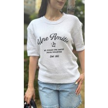 Leilaa Baskılı Merserize T-Shirt