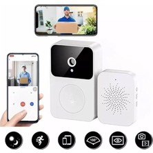Tastech X9 Kablosuz Görüntülü Kapı Zili Hd 1080P Akıllı Kapı Zili Kamera Kablosuz Kapı Zili Kamera