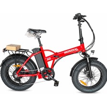 Mondial Prostreet T Elektrikli Bisiklet - Kırmızı
