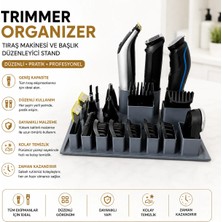 Memania Co Philips Trimmer Uyumlu Organizer  Uyumlu– Tıraş Makinesi ve Başlık Düzenleyici Stand