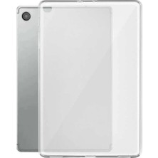 Raftan Topla Samsung Galaxy X200 Tab A8 10.5 Kılıf Tablet Şeffaf Silikon - Şeffaf