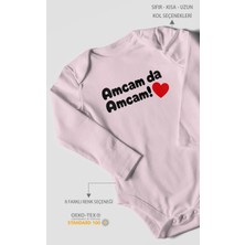 Morivo Kids Amcam Da Amcam! Uzun Kollu Çıtçıtlı Bebek Body