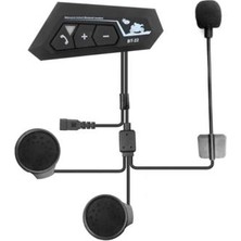 Drop Tedarik BT22 Kask Kulaklık Bluetooth Motosiklet Kulaklık 5.0 Bluetooth Interkom Motorsiklet Kulaklık