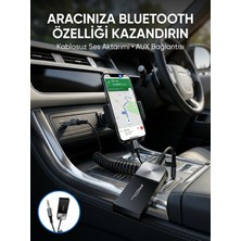 Marsilyan Araç ve Ev Ses Sistemleri Için Bluetooth Aux Adaptörü