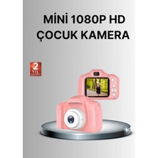 Marsilyan 8 Megapiksel Mini Çocuk Kamerası Hd Ekranlı Darbeye Dayanıklı ve Şarjlı