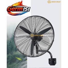 Germisi 26 Inç 200WATT Duvar Tipi Endüstriyel 70 cm Sanayi Vantilatör Pervane Soğutucu