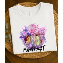 Aselinda Manifest Özel Tasarım Baskılı Çocuk Tişört- %100 Pamuk Bisiklet Yaka Çocuk T Shirt