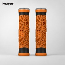 Heugers Enlee Xr-10 Comfort Silikon Bisiklet Elciği (130 Mm) - Turuncu