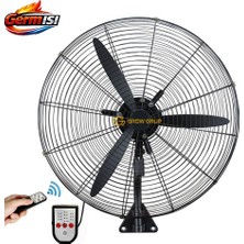 Germısı 3o Inç 82 cm Megaboy 240WATT Endüstriyel Uzaktan Kumandalı Vantilatör Pervane Soğutucu
