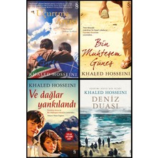 Everest Yayınları Uçurtma Avcısı - Bin Muhteşem Güneş - ve Dağlar Yankılandı - Deniz Duası Khaled Hosseini 4 Kitap Set