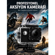 Marsilyan Yüksek Görüntü Kalitesi Sunan 1080P Full Hd Aksiyon Kamerası