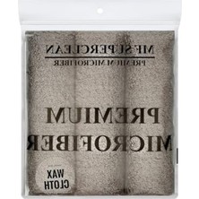 MarkEntegra Ultra Lüks Mikrofiber Cila Havlusu, 40X40CM, 3'lü Paket