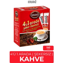 Ersağ 4'ü 1 Arada Reişi Mantarı ve Moringa Içeren Çözünebilir Kahve 240 gr
