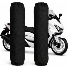 Beneficio Kral Motor KR-100-A  Uyumlu Motosiklet Amortisör Kılıfı Scooter Amortisör Koruyucu Körük Amartisör, Amartisor, Amortisor