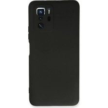 Newface Xiaomi Poco X3 Gt Kılıf Nano Içi Kadife Silikon - Siyah