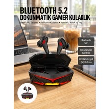 İlkyaz Fashion Dokunmatik Kontrol Tws Işıklı Kulakiçi Bluetooth Kulaklık Kablosuz Oyuncu Kulaklığı Yeni Nes