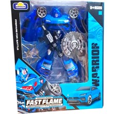 Sunman Robot Transformer Police-G Fast Flame Dönüşen Robot 3+