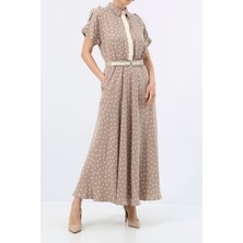 Garnili Puan Tencel Elbise EL-4257