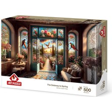 Fantastik Store Bahara Açılan Kapı 500 Parça Puzzle